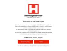 Tablet Screenshot of homebuyers.com.au